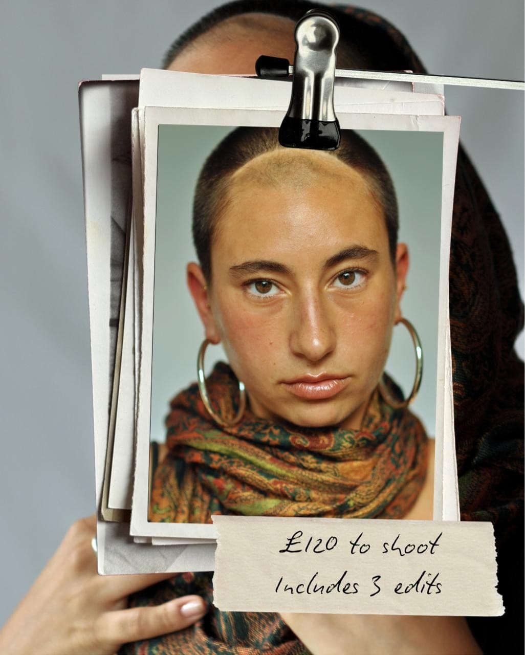 £120 to shoot, includes 3 edits